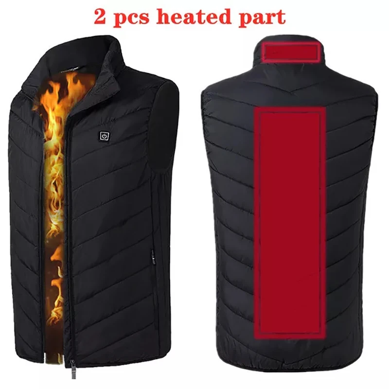 Autumn winter Smart heating Cotton Vest Heated Jackets USB Men's Women's Outdoor Electric Heating Jackets Tactical Vest Hiking
Autumn winter Smart heating Cotton Vest Heated Jackets USB Men's Women's Outdoor Electric Heating Jackets Tactical Vest Hiking