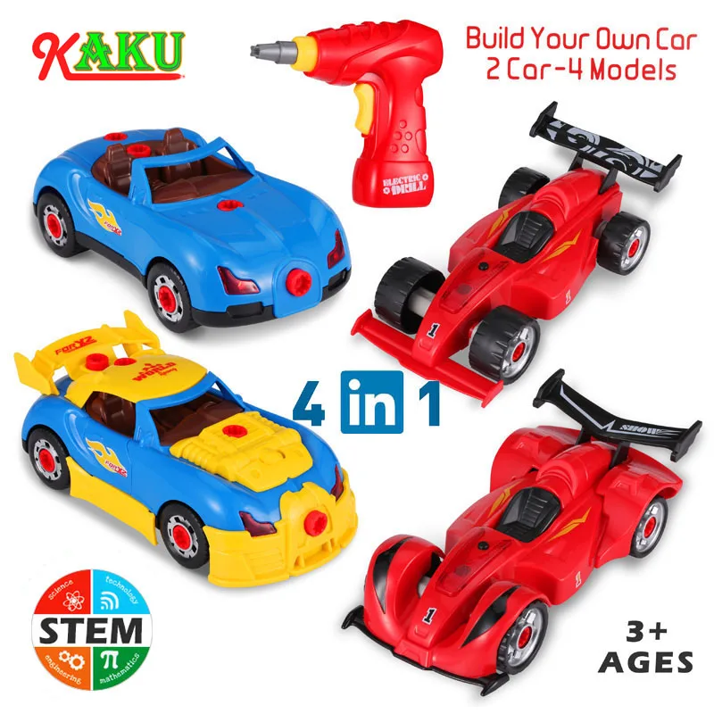Electric Drill Screws Diy Assembly Racing Car Toys Kit Model Nut Disassembly Match Puzzle Educational Blocks Sets Kids Toy
Electric Drill Screws Diy Assembly Racing Car Toys Kit Model Nut Disassembly Match Puzzle Educational Blocks Sets Kids Toy