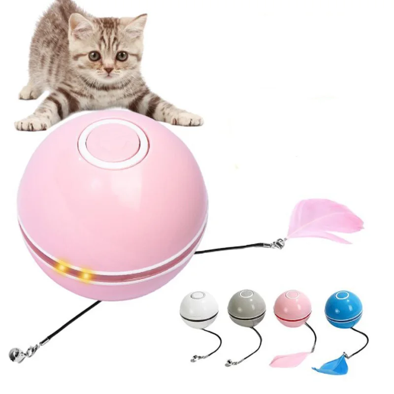 Pet Cat Automatic Flashing Toy Ball USB Charging LED Laser Funny Cat Interactive Toy Automatic Change To Cat Toy Ball Supplies
Pet Cat Automatic Flashing Toy Ball USB Charging LED Laser Funny Cat Interactive Toy Automatic Change To Cat Toy Ball Supplies