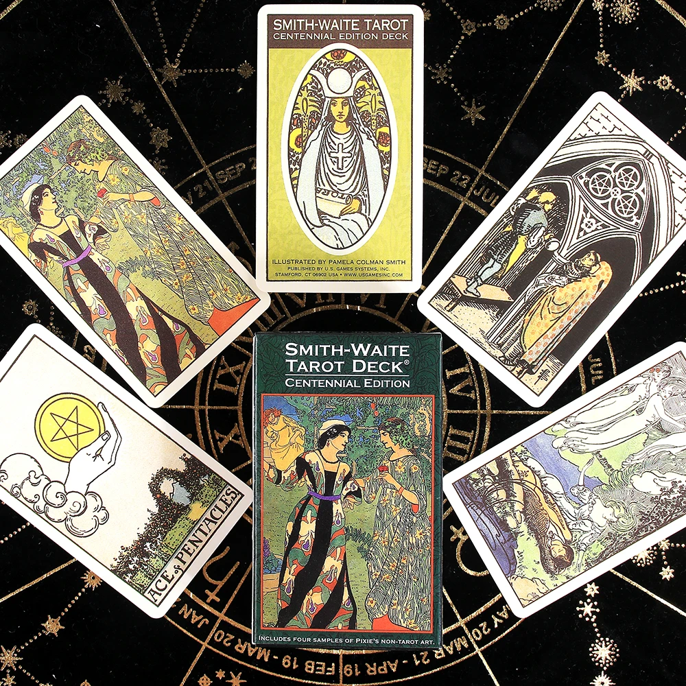 Centennial Tarot Deck Tarot Cards for Beginners Card Game Divination light see's oracle Original FULL SIZE Classic
Centennial Tarot Deck Tarot Cards for Beginners Card Game Divination light see's oracle Original FULL SIZE Classic