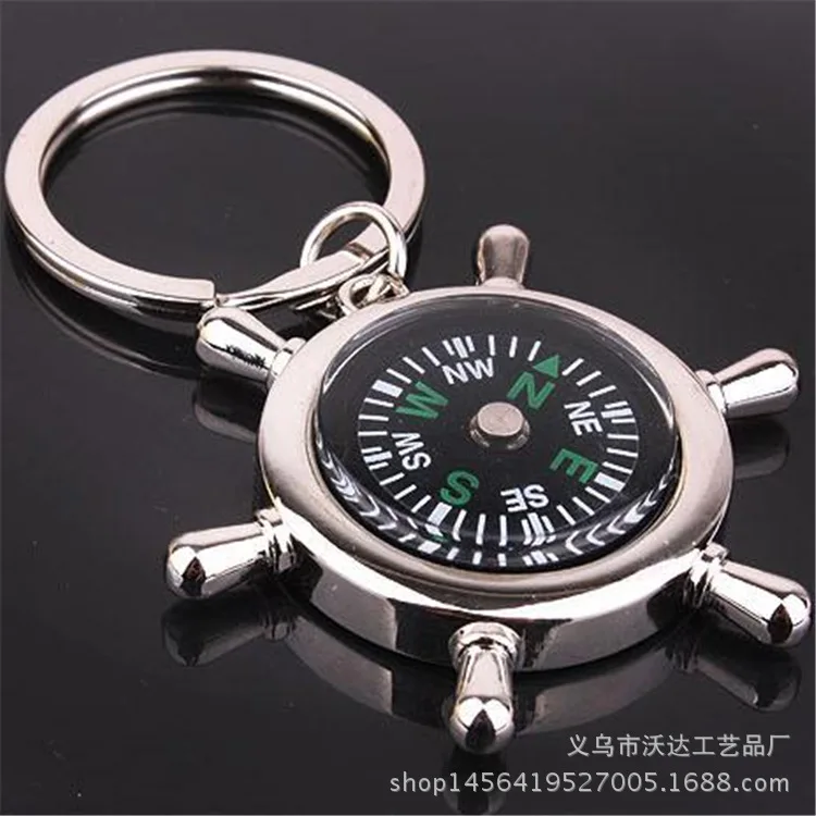 Personalized ship rudder compass helmsman compass keychain exquisite small gift for men Warship steering wheel model
Personalized ship rudder compass helmsman compass keychain exquisite small gift for men Warship steering wheel model