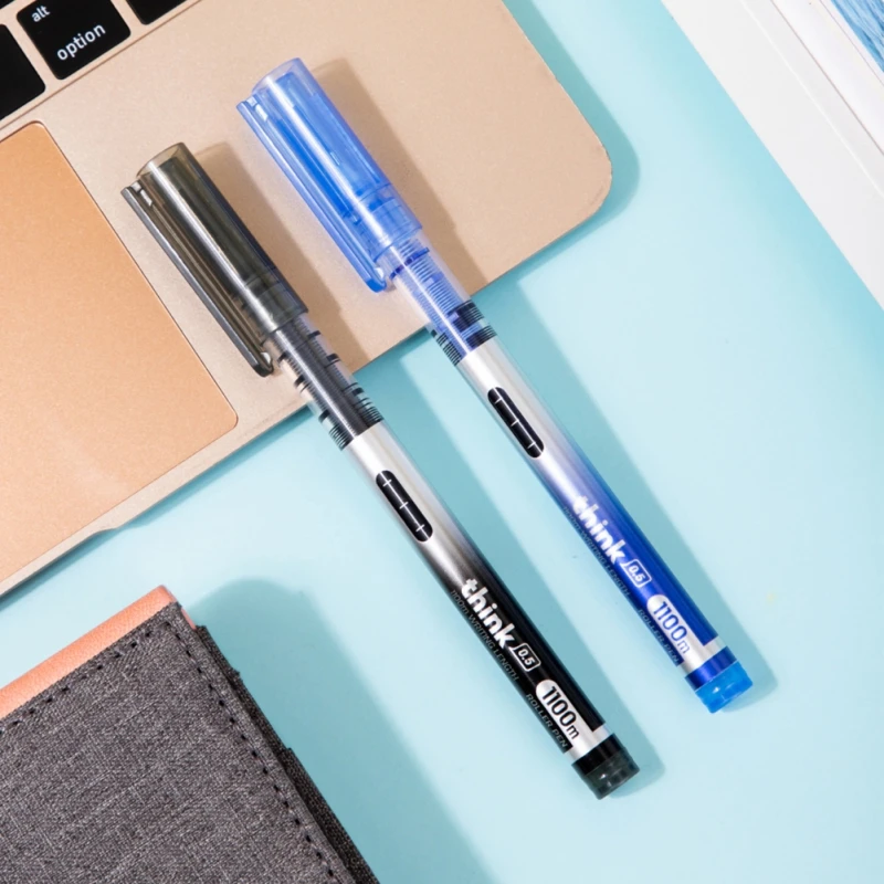 Deli 12pcs / Box EQ300 Roller Pen Quick-drying Syringe Pen, Great Ability to Write,Large-Capacity Gel Pen, Keep Inking
Deli 12pcs / Box EQ300 Roller Pen Quick-drying Syringe Pen, Great Ability to Write,Large-Capacity Gel Pen, Keep Inking