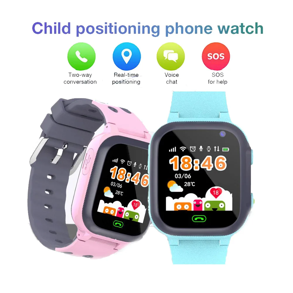 Smart Kids Watch Waterproof Clock SOS Phone Call Device Location Tracker Anti-Lost Child Girls Smartwatch
Smart Kids Watch Waterproof Clock SOS Phone Call Device Location Tracker Anti-Lost Child Girls Smartwatch