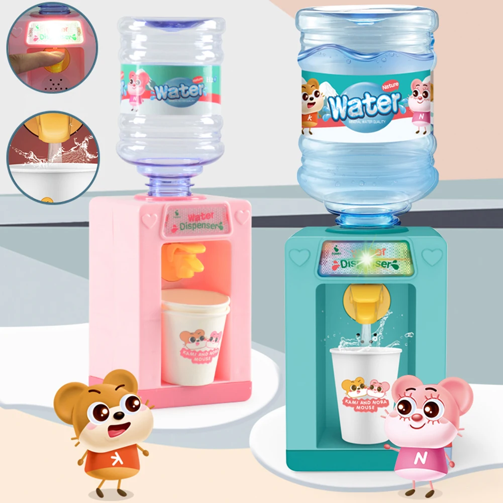 Electronic Mini Simulated Kits Toys Simulate Family Fun Water Dispenser Toy Mini Kitchen Light Music for Children
Electronic Mini Simulated Kits Toys Simulate Family Fun Water Dispenser Toy Mini Kitchen Light Music for Children