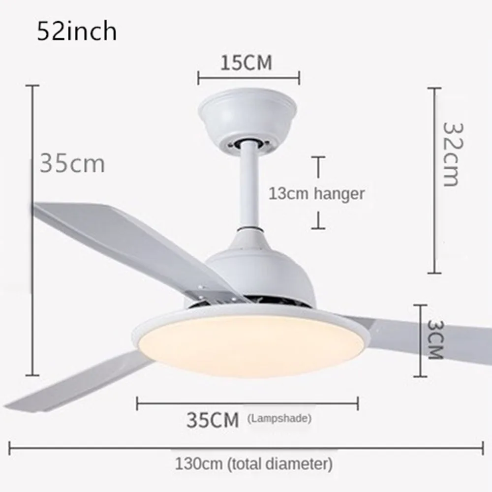 ceiling fan fans with lights remote control Three metal blade ventilator lamp bedroom decor Home Fixture light 52 inch modern
ceiling fan fans with lights remote control Three metal blade ventilator lamp bedroom decor Home Fixture light 52 inch modern