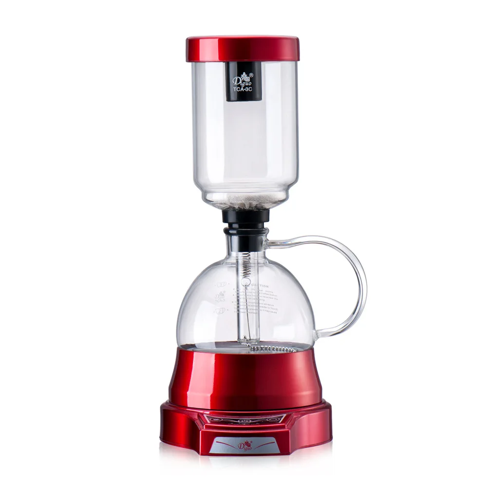 Japanese Style Electric Siphon coffee maker 3 cups vacuum Coffee machine Brewer Drip Tea Siphon Glass Pot filter Espresso maker
Japanese Style Electric Siphon coffee maker 3 cups vacuum Coffee machine Brewer Drip Tea Siphon Glass Pot filter Espresso maker