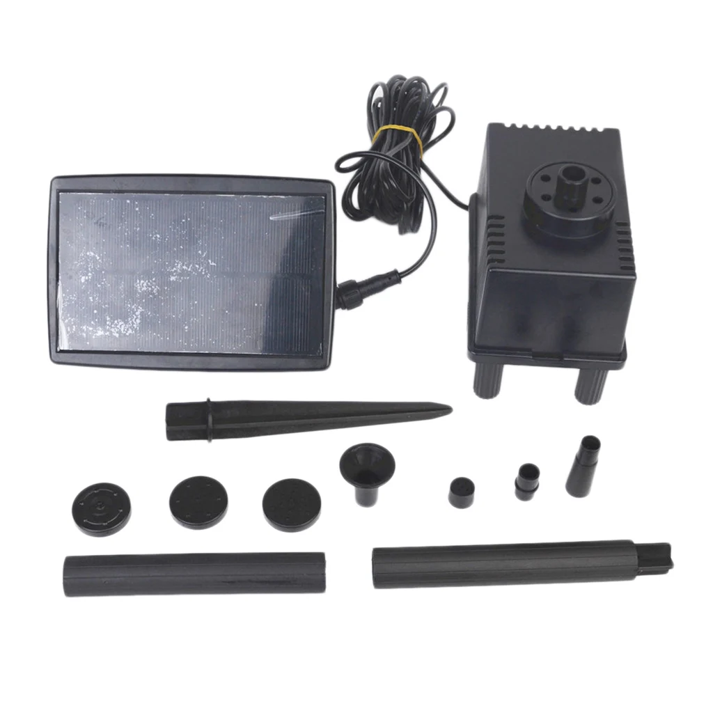 Solar Fountain Water Pump Kit Submersible Powered Pump with 1.5W Solar Panel 
Solar Fountain Water Pump Kit Submersible Powered Pump with 1.5W Solar Panel