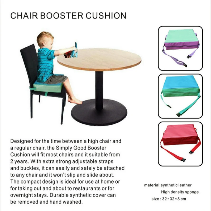 Removable And Washable Chair Booster Cushion Adjustable High Quality Sponge Increased Seat Cushion For Baby Eating Dining Chair
Removable And Washable Chair Booster Cushion Adjustable High Quality Sponge Increased Seat Cushion For Baby Eating Dining Chair