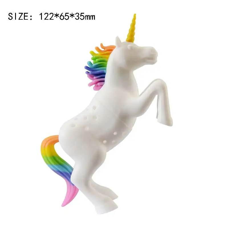 Tea Bag Food Grade Leaf Herbal Spice Filter 1 Pcs Unicorn Shape Tea Infuser Strainers Creative Filter Loose Silicone
Tea Bag Food Grade Leaf Herbal Spice Filter 1 Pcs Unicorn Shape Tea Infuser Strainers Creative Filter Loose Silicone