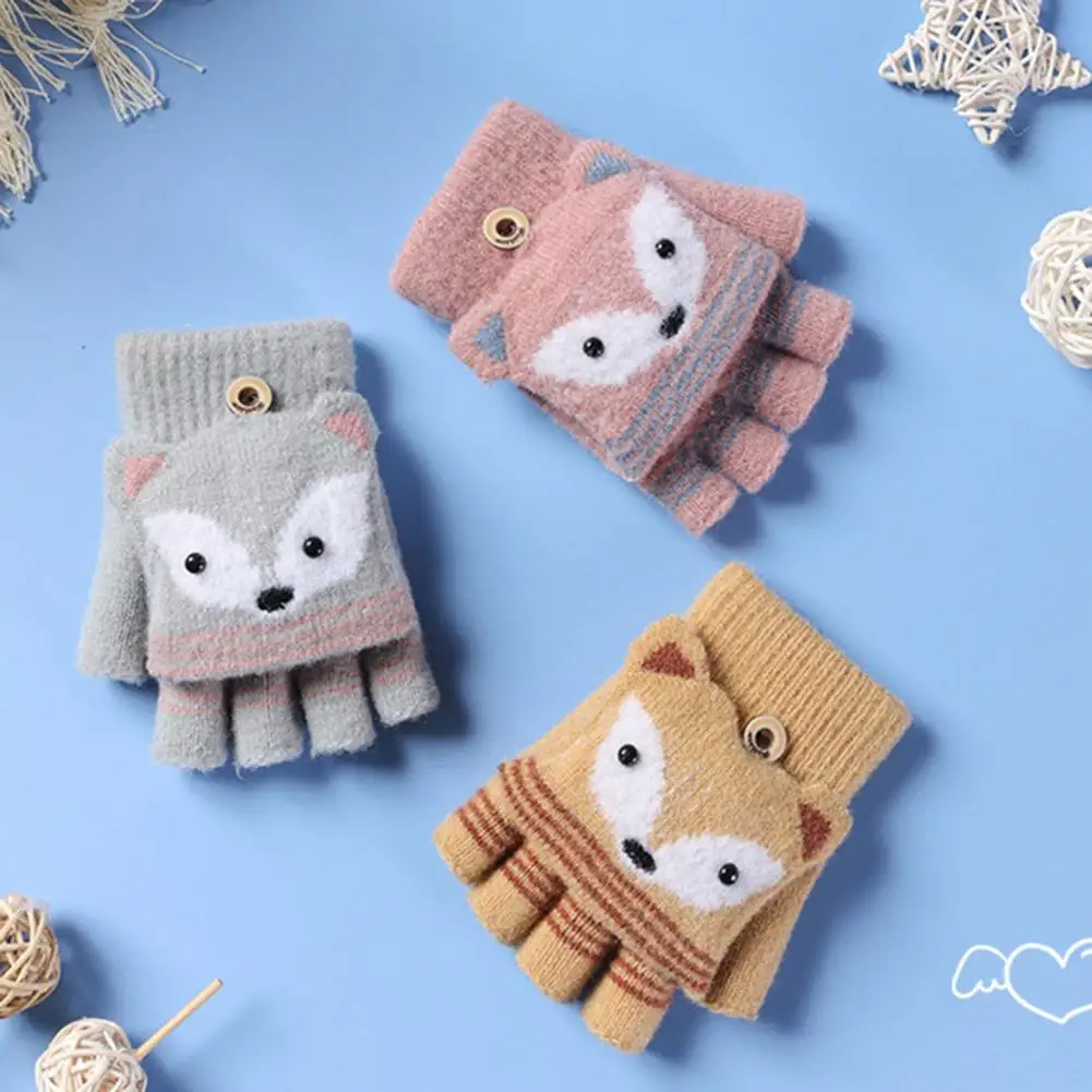 1 Pair Gloves Cute Soft Cartoon Fox All Match Animal Pattern Gloves for Daily Wear Boys Girls Gloves Boys Girls Gloves
1 Pair Gloves Cute Soft Cartoon Fox All Match Animal Pattern Gloves for Daily Wear Boys Girls Gloves Boys Girls Gloves