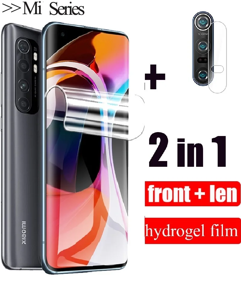 100D Front Hydrogel Film For Xiaomi mi 10 Pro Ultra ultra mi10 Camera Screen Protector for Mi Note 10 Lite 5G Soft film
100D Front Hydrogel Film For Xiaomi mi 10 Pro Ultra ultra mi10 Camera Screen Protector for Mi Note 10 Lite 5G Soft film