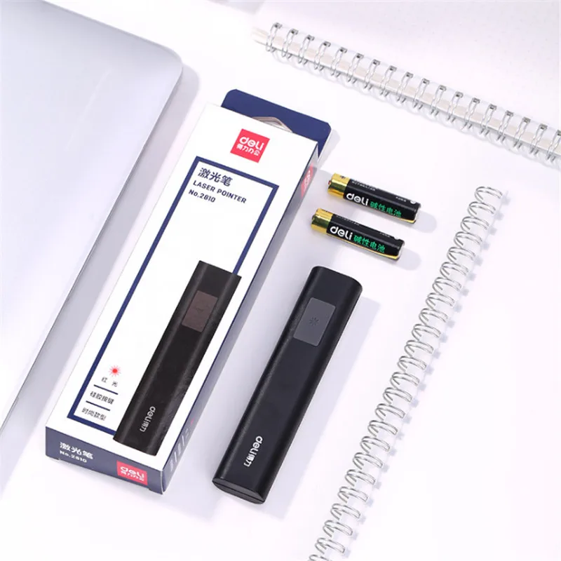 Deli Laser pen PPT school classroom audio-visual pen office conference remote control remote lecture pointer light pen 2810
Deli Laser pen PPT school classroom audio-visual pen office conference remote control remote lecture pointer light pen 2810