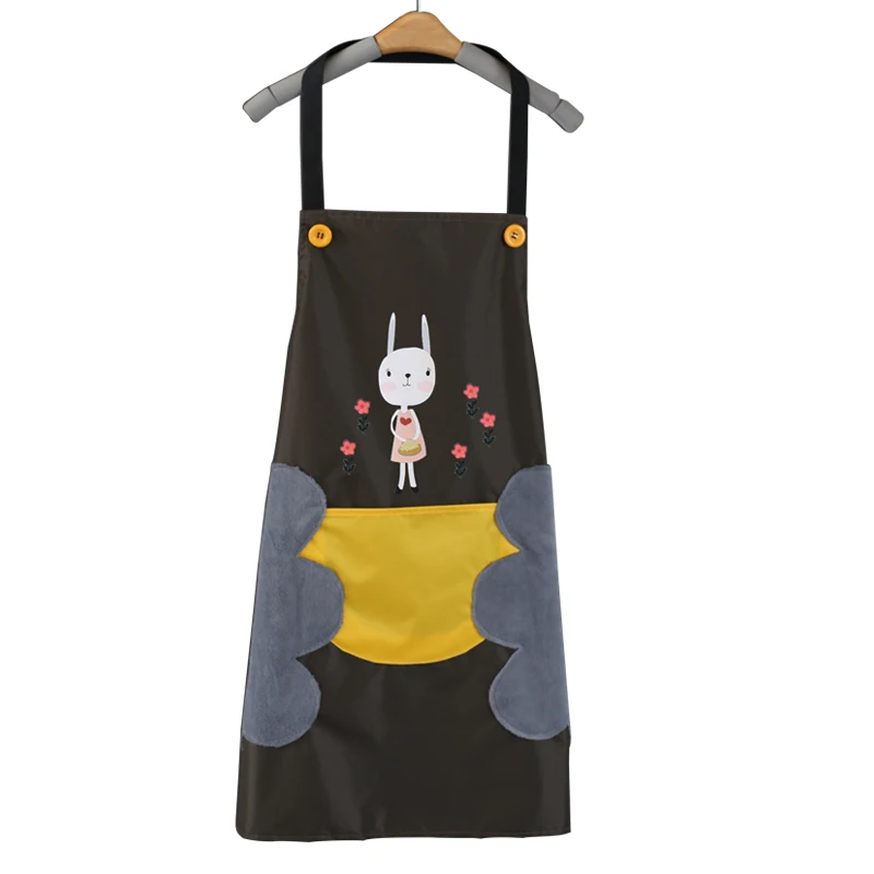 Hand Towel Apron Cute Sleeveless Kitchen Gowns Men and Women Home Work Clothes Waterproof Oil-Proof Pinafore
Hand Towel Apron Cute Sleeveless Kitchen Gowns Men and Women Home Work Clothes Waterproof Oil-Proof Pinafore