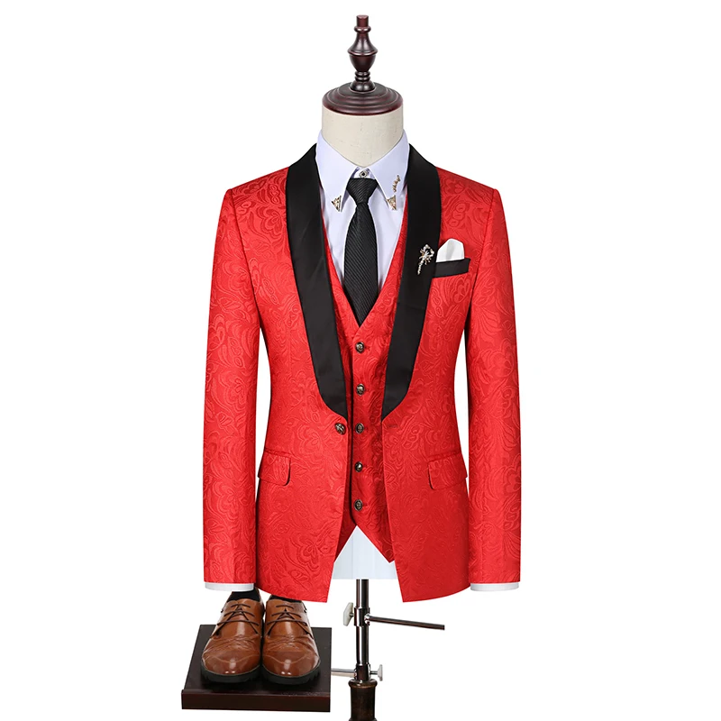(Пиджак + жилет + брюки) 2021 новый костюм пикантная обувь для жениха дружки Тонкий однобортный фасон Комплект из трех предметов: платье M-2XL
(Пиджак + жилет + брюки) 2021 новый костюм пикантная обувь для жениха дружки Тонкий однобортный фасон Комплект из трех предметов: платье M-2XL
