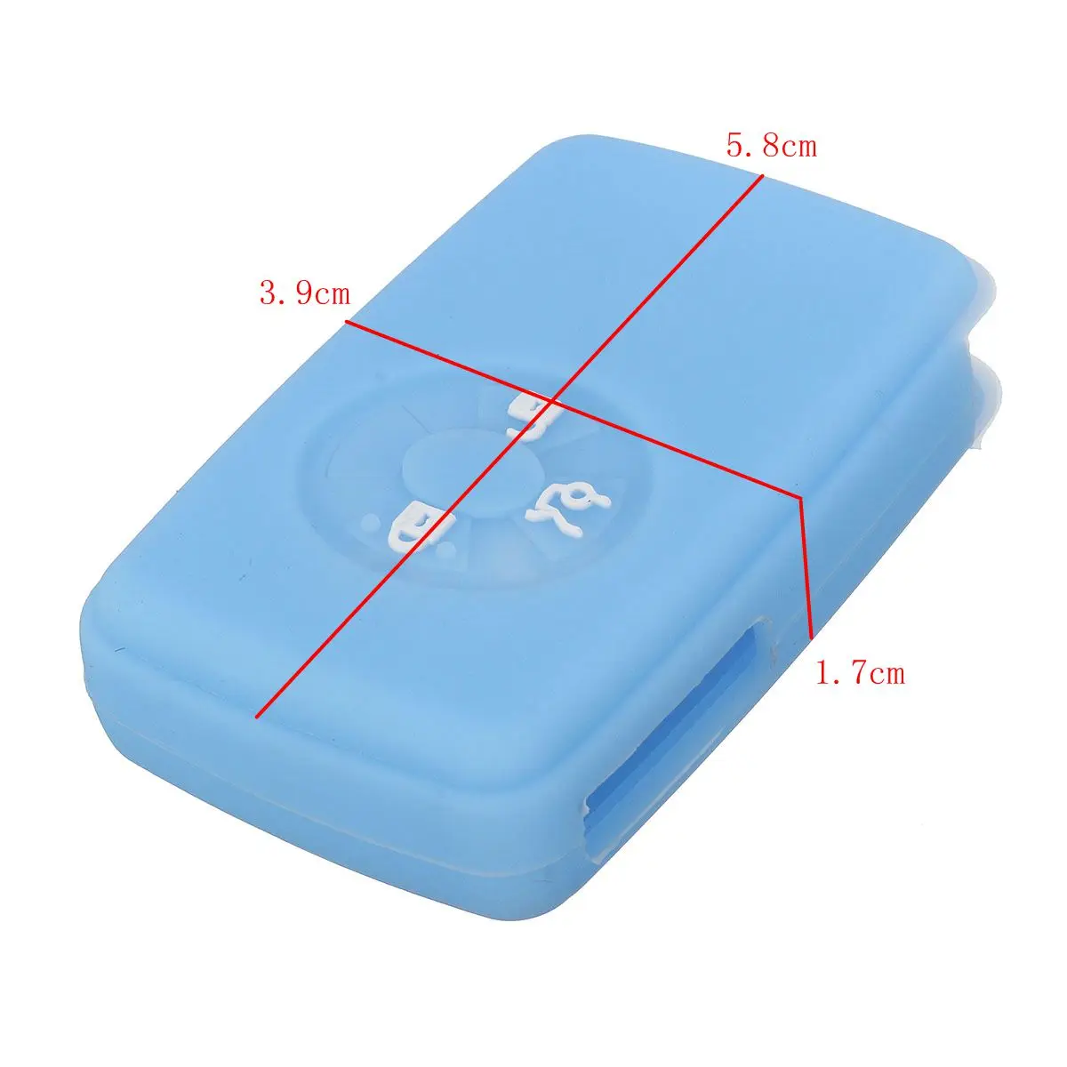 Silicone 3 Button Remote Key Case Cover Key Fob Shell Holder For Toyota Camry Highlander Crown Corolla Yaris Reiz
Silicone 3 Button Remote Key Case Cover Key Fob Shell Holder For Toyota Camry Highlander Crown Corolla Yaris Reiz