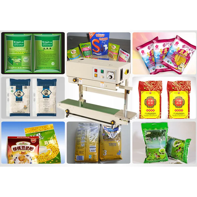 Vertical Sealer Sealing Machine for Plastic Bag Welding Machine for Liquid or Paste Package Able to Print Date
Vertical Sealer Sealing Machine for Plastic Bag Welding Machine for Liquid or Paste Package Able to Print Date