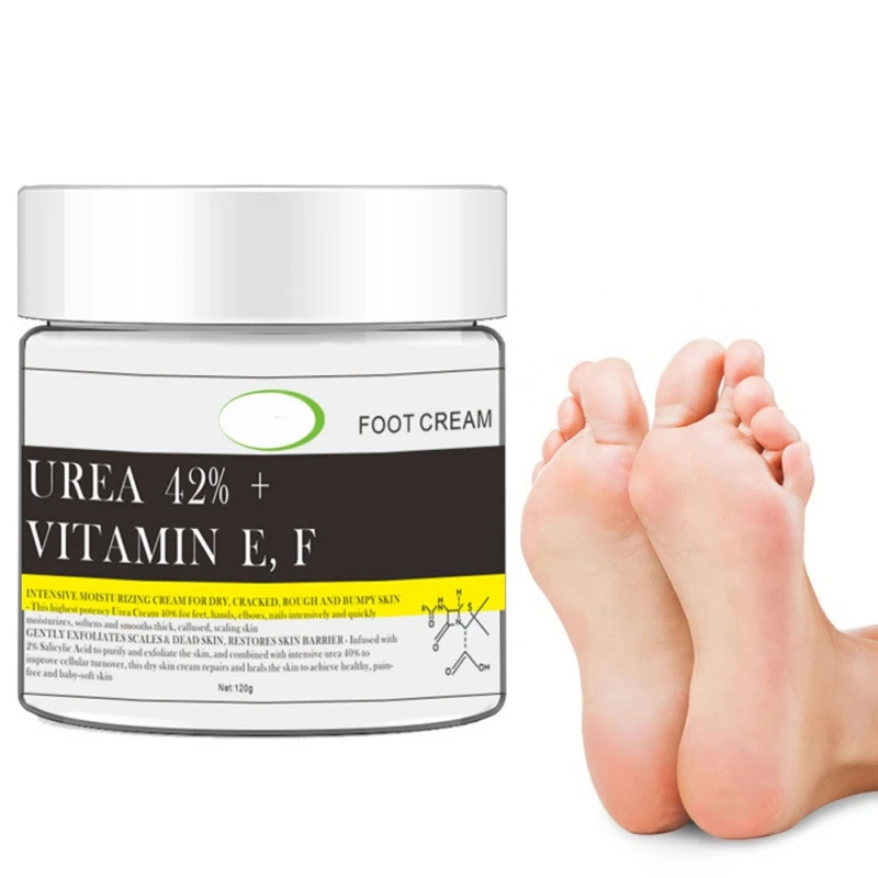 120g Hand Foot Cream Urea 42% Vitamin E F Hyaluronic Acid Exfoliating Moisturizing Soothing Repair Dry Cracked Lotions
120g Hand Foot Cream Urea 42% Vitamin E F Hyaluronic Acid Exfoliating Moisturizing Soothing Repair Dry Cracked Lotions