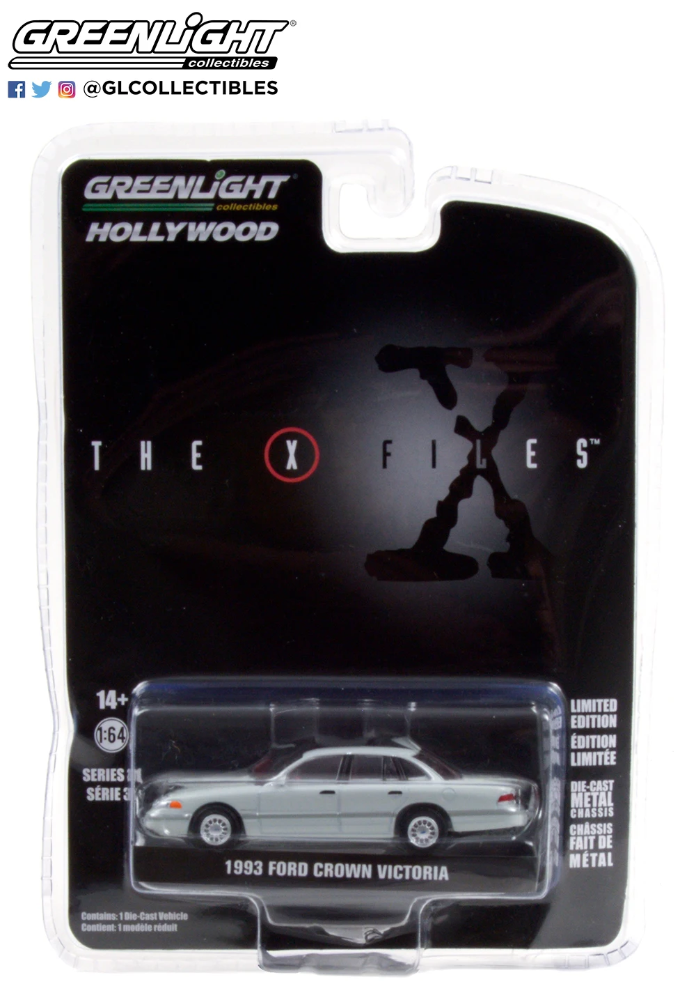 Green light 1:64 1993 Ford Crown Victoria police Vehicles Collection Metal Die-cast Simulation Model Cars Toys
Green light 1:64 1993 Ford Crown Victoria police Vehicles Collection Metal Die-cast Simulation Model Cars Toys