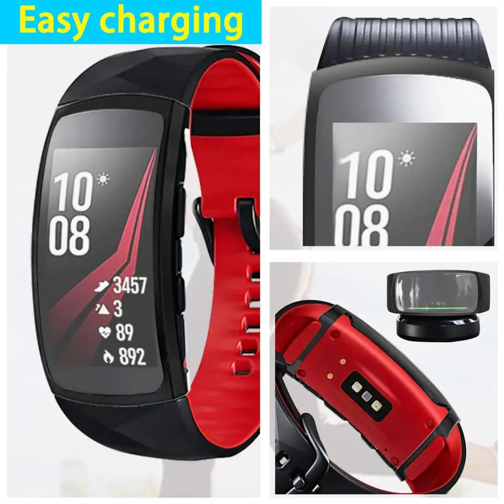Часы чехол повышенной прочности для Samsung Gear Fit 2 Pro смарт часы защитное покрытие