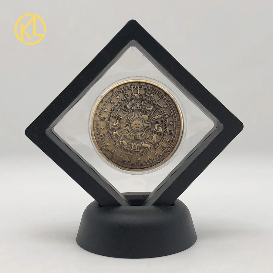 Old Fashion Tarot Wishing Coin with frame Commemorative Embossed Lucky Coin Tuvalu 12 Constellation Zodiac Bronze Colored Coin
Old Fashion Tarot Wishing Coin with frame Commemorative Embossed Lucky Coin Tuvalu 12 Constellation Zodiac Bronze Colored Coin