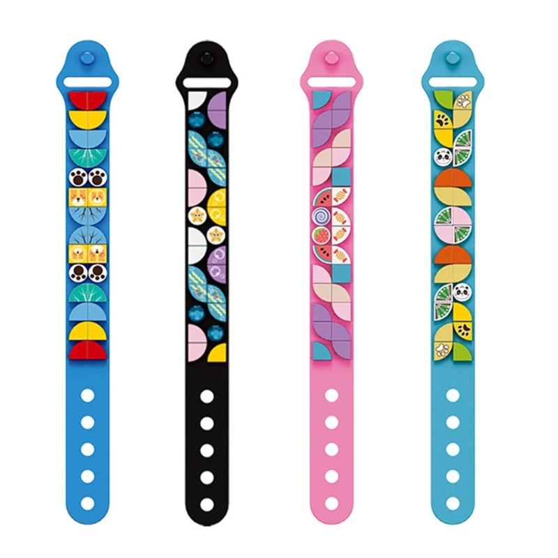 DIY Brace Lace 4 Styles Building Block Assembly Block Handmade Art Crafts Kid’s Jewelry Development Craft Wristband
DIY Brace Lace 4 Styles Building Block Assembly Block Handmade Art Crafts Kid’s Jewelry Development Craft Wristband