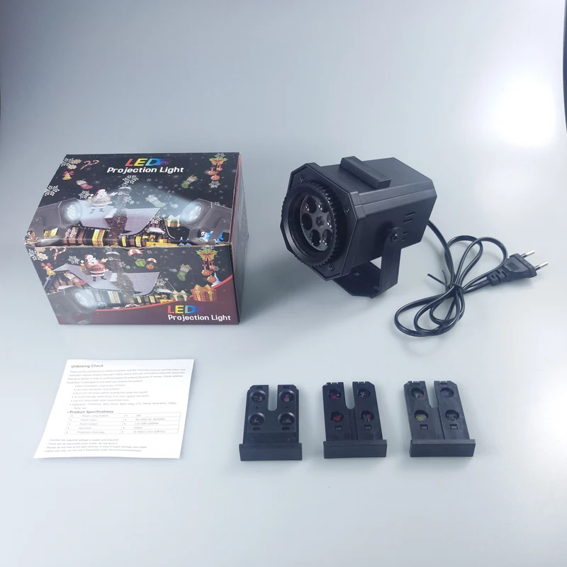 Home Entertainment LED Stage Light 4 Cards Christmas Laser Projector Lights for Halloween Xmas Wedding Birthday Party Lamps
Home Entertainment LED Stage Light 4 Cards Christmas Laser Projector Lights for Halloween Xmas Wedding Birthday Party Lamps