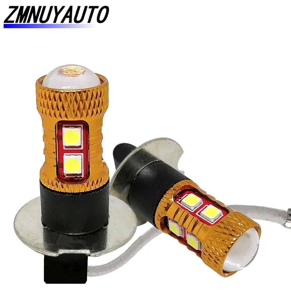 2 Pcs/Set H1 H3 1200LM High Quality 3030 SMD Car Fog Lights Headlight Lamps High Power 6500K White Driving Day Running Lamp Auto
2 Pcs/Set H1 H3 1200LM High Quality 3030 SMD Car Fog Lights Headlight Lamps High Power 6500K White Driving Day Running Lamp Auto