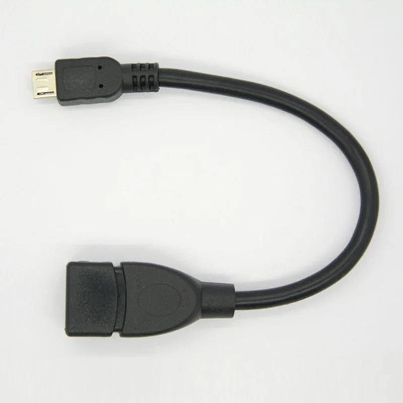 Кабель-переходник Micro USB папа-USB 2 0 мама OTG для передачи данных кабель-переходник