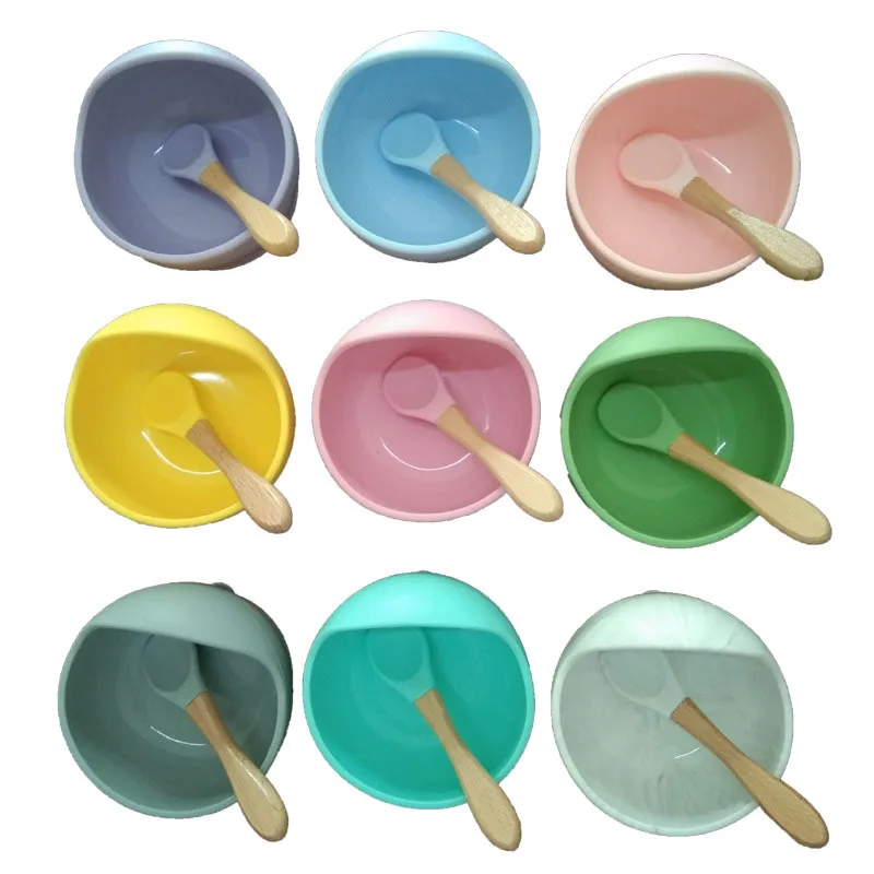 Creative Cute Kids' Bowl Children's Solid Color Silicone Bowl Children's Simple Rice Bowl Spoon Set Baby Feeding Tableware LB825
Creative Cute Kids' Bowl Children's Solid Color Silicone Bowl Children's Simple Rice Bowl Spoon Set Baby Feeding Tableware LB825