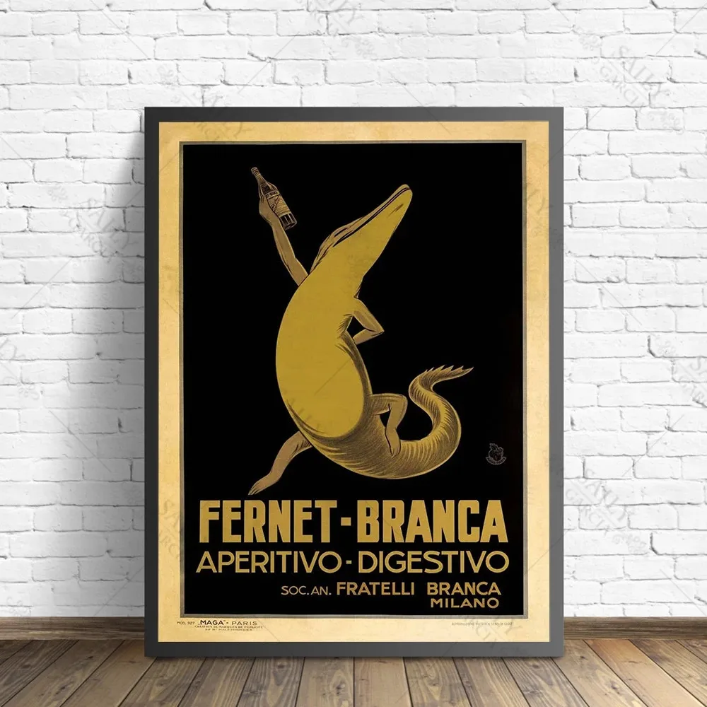 Fernet Branca Aperitivo Digestivo Art Poster and Print Vintage Food Drink Canvas Painting Kitchen Wall Pictures for Living Room
Fernet Branca Aperitivo Digestivo Art Poster and Print Vintage Food Drink Canvas Painting Kitchen Wall Pictures for Living Room