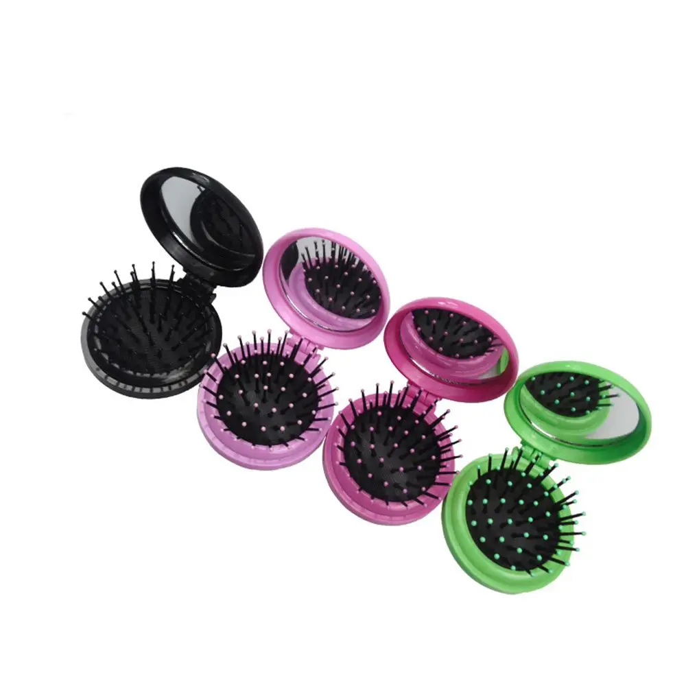 New 1 Pc Makeup Comb Hair Brush Pro Styling Tool Portable Mini Folding Comb Airbag Massage Round Travel Hair Brush with Mirror
New 1 Pc Makeup Comb Hair Brush Pro Styling Tool Portable Mini Folding Comb Airbag Massage Round Travel Hair Brush with Mirror