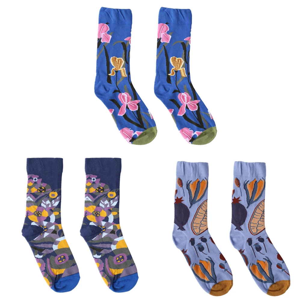 Vintage Flower Print Cotton Soft Long Socks Cute Comfortable Women Knee Highs Mid-calf Length Socks for Autumn Winter
Vintage Flower Print Cotton Soft Long Socks Cute Comfortable Women Knee Highs Mid-calf Length Socks for Autumn Winter