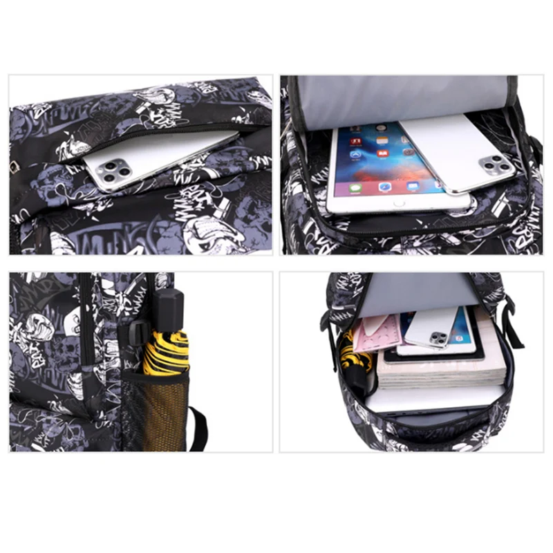 2020 new schoolbag boys and girls large capacity Japanese and Korean schoolbags Oxford waterproof backpack travel computer bag 
2020 new schoolbag boys and girls large capacity Japanese and Korean schoolbags Oxford waterproof backpack travel computer bag
