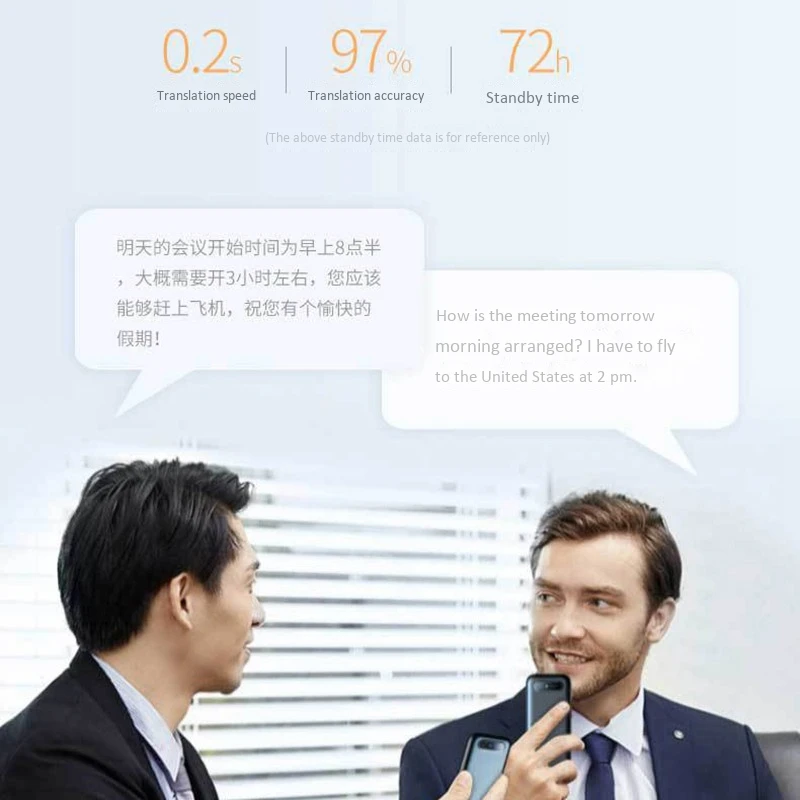 Intelligent Voice Translation Machine Supports 138 Languages Mutual Translation Supports WIFI Photo Translation
Intelligent Voice Translation Machine Supports 138 Languages Mutual Translation Supports WIFI Photo Translation
