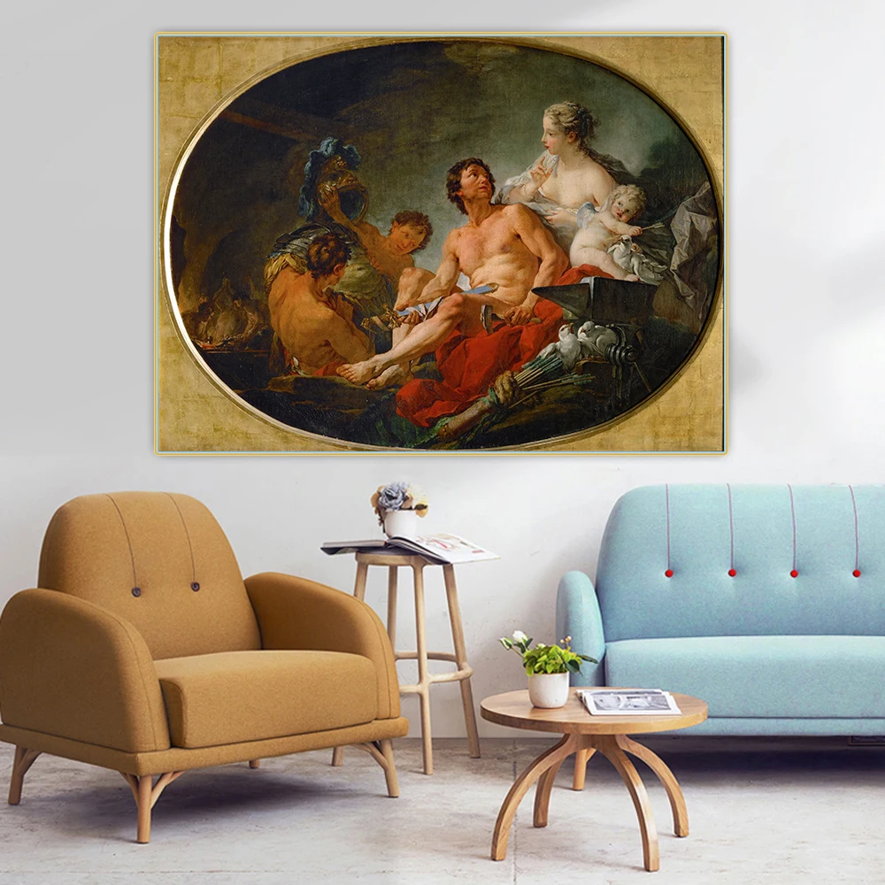 Citon Francois Boucher《Vulcan's forge》Canvas Oil Painting Artwork Poster Picture Wall Decor Background Home indoor Decoration
Citon Francois Boucher《Vulcan's forge》Canvas Oil Painting Artwork Poster Picture Wall Decor Background Home indoor Decoration