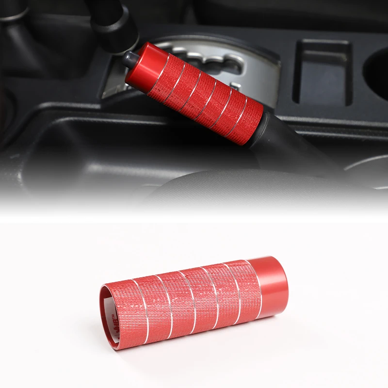 Auto Parts Aluminum Alloy Interior Handbrake Sleeve Grab Handle Trim Drum For Toyota FJ Cruiser 2007-2021 ST Car Accessories
Auto Parts Aluminum Alloy Interior Handbrake Sleeve Grab Handle Trim Drum For Toyota FJ Cruiser 2007-2021 ST Car Accessories