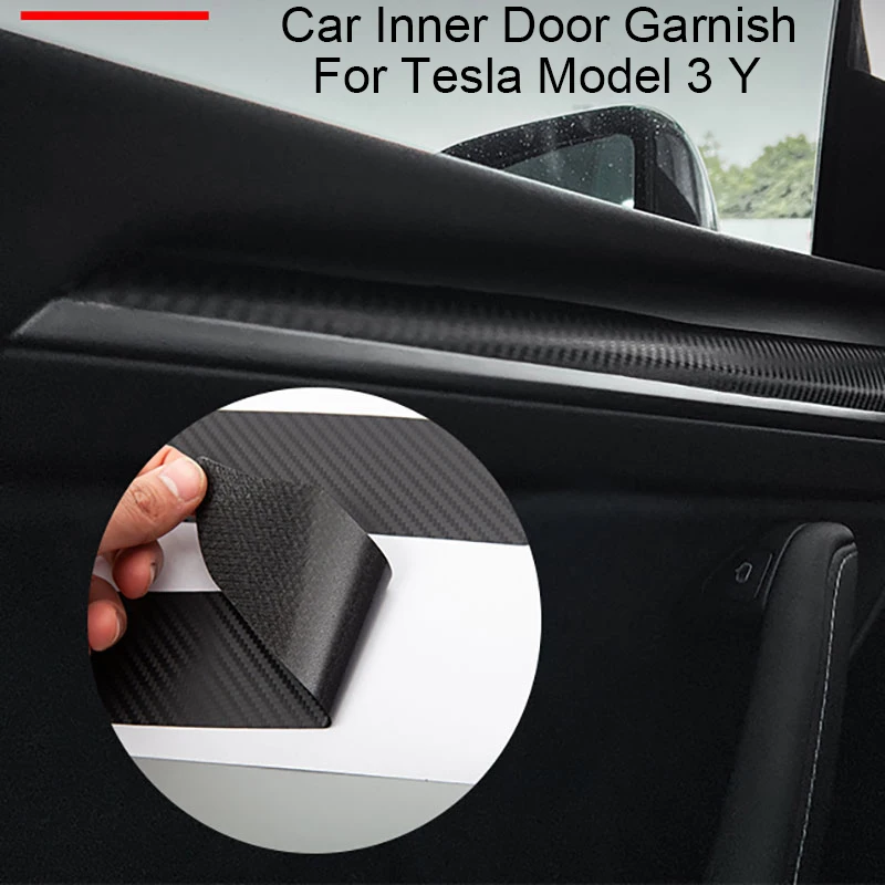 Carbon Fiber Car Inner Door Garnish for Tesla Model 3 Model Y 21-22 Door Trim Decoration Decoration AccesseryTrim Decoration
Carbon Fiber Car Inner Door Garnish for Tesla Model 3 Model Y 21-22 Door Trim Decoration Decoration AccesseryTrim Decoration