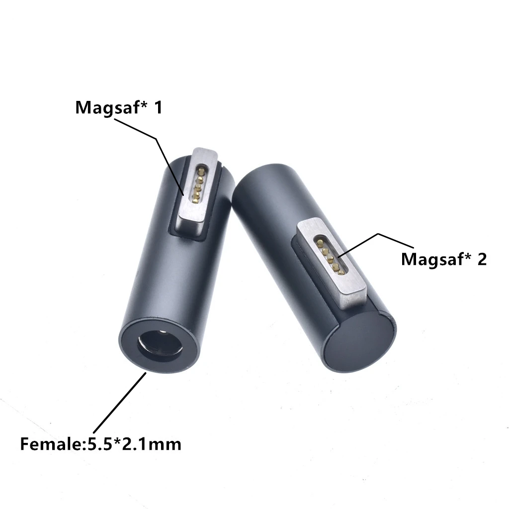 DC Power Adapter Connector 5.5*2.1mm female to Magsaf* 1& 2 male Jack Converter for Apple MAC Notebook | Компьютеры и офис
