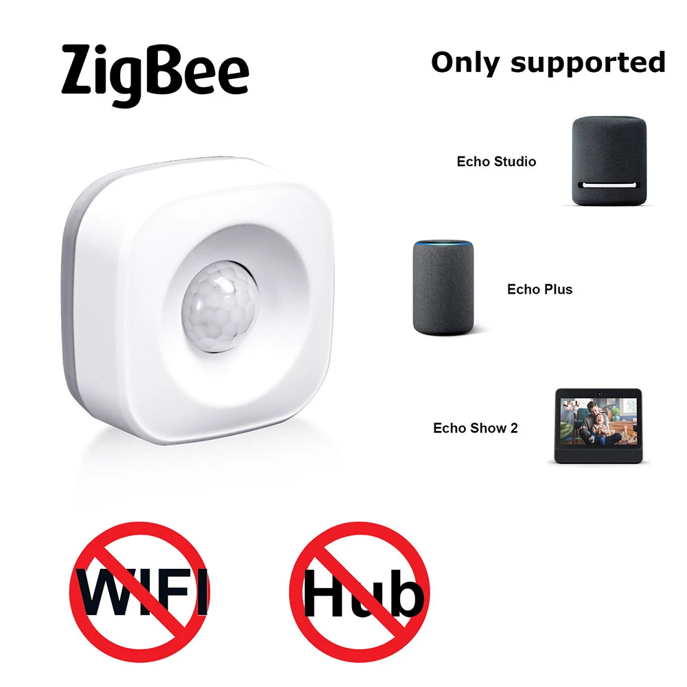 Датчик движения Tuya Zigbee, детектор движения с приложением, PIR, для Amazon Echo Studio Echo Plus Echo Show
Датчик движения Tuya Zigbee, детектор движения с приложением, PIR, для Amazon Echo Studio Echo Plus Echo Show