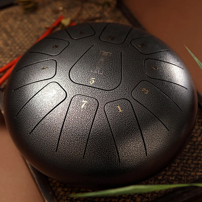 Tongue Drum F Empty Ethereal Drummer Disc Tank Drum 8 inch 11 Tone Steel Hollow Drum Music Instruments for Meditation Yoga New
Tongue Drum F Empty Ethereal Drummer Disc Tank Drum 8 inch 11 Tone Steel Hollow Drum Music Instruments for Meditation Yoga New