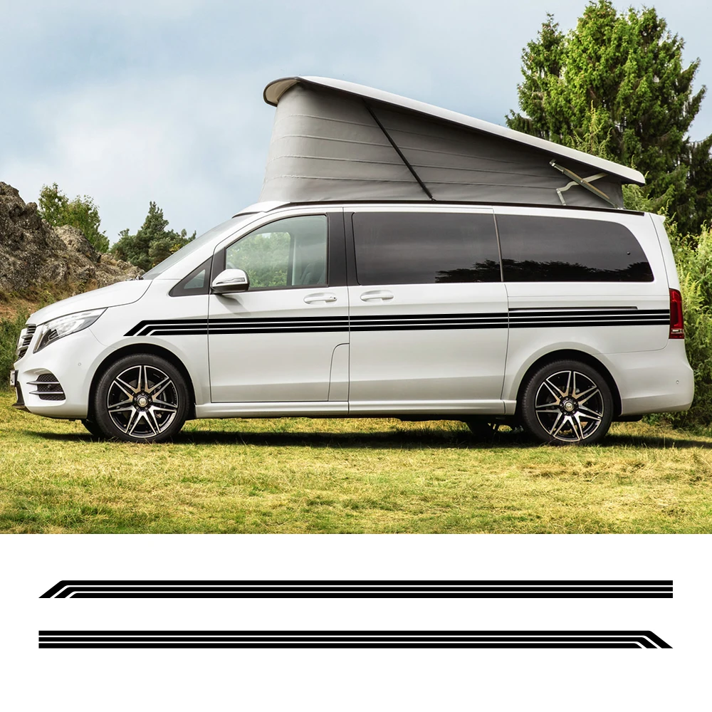 2pcs Car Long Sides Stripe Sticker For Mercedes Benz Vito V Class W447 V260 Vinyl Auto Stylish DIY Decal Styling Car Accessories
2pcs Car Long Sides Stripe Sticker For Mercedes Benz Vito V Class W447 V260 Vinyl Auto Stylish DIY Decal Styling Car Accessories