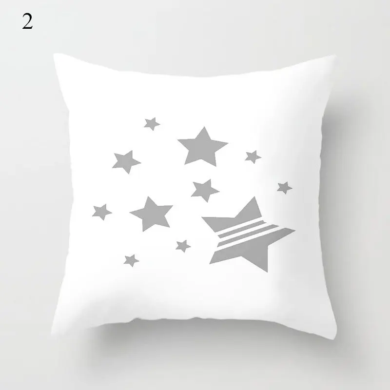 Home Decoration Cushion Cover Cartoon Cloud Moon Star Pattern Polyester Throw Pillow Case Decor Printing Small Fresh Pillowcase 
Home Decoration Cushion Cover Cartoon Cloud Moon Star Pattern Polyester Throw Pillow Case Decor Printing Small Fresh Pillowcase