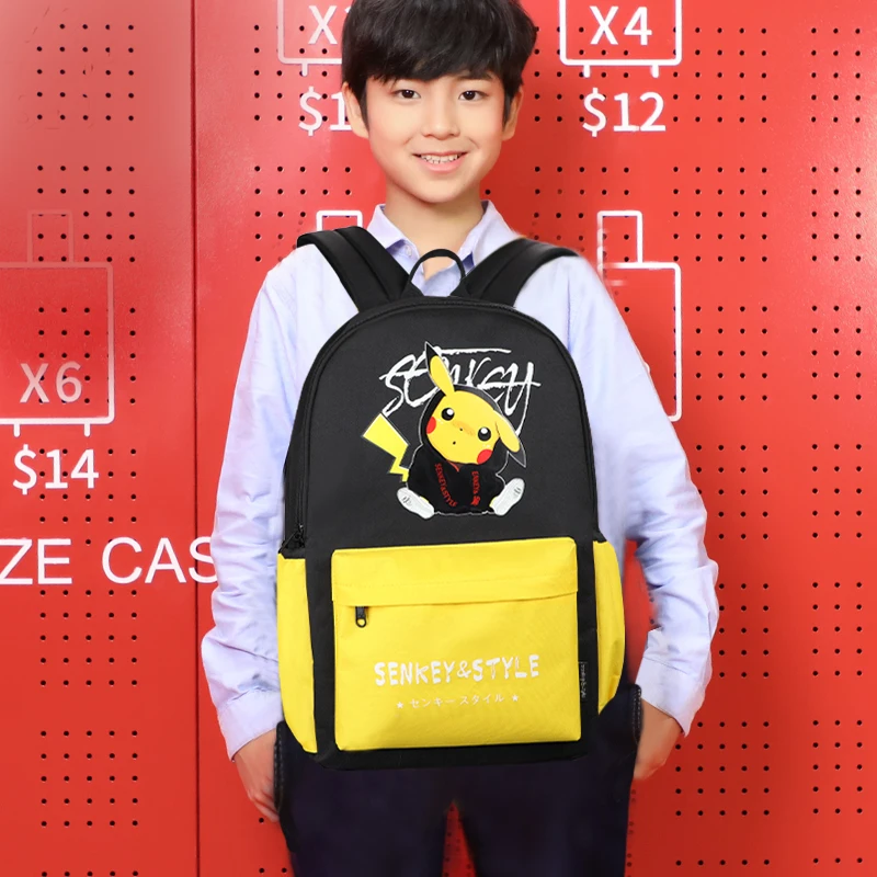 SenkeyStyle Pikachu School Bags for Teenagers School Students Pokemon Lovely Boys and Girls Backpack High Quality Waterproof
SenkeyStyle Pikachu School Bags for Teenagers School Students Pokemon Lovely Boys and Girls Backpack High Quality Waterproof