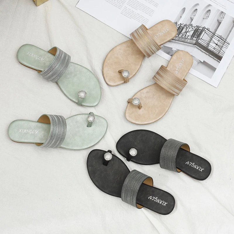 New Fashion Sandals Women Stretch Fabric Luxury Beach Flat Sandals for Woman Crystal Soft Casual Brand Summer Shoes
New Fashion Sandals Women Stretch Fabric Luxury Beach Flat Sandals for Woman Crystal Soft Casual Brand Summer Shoes