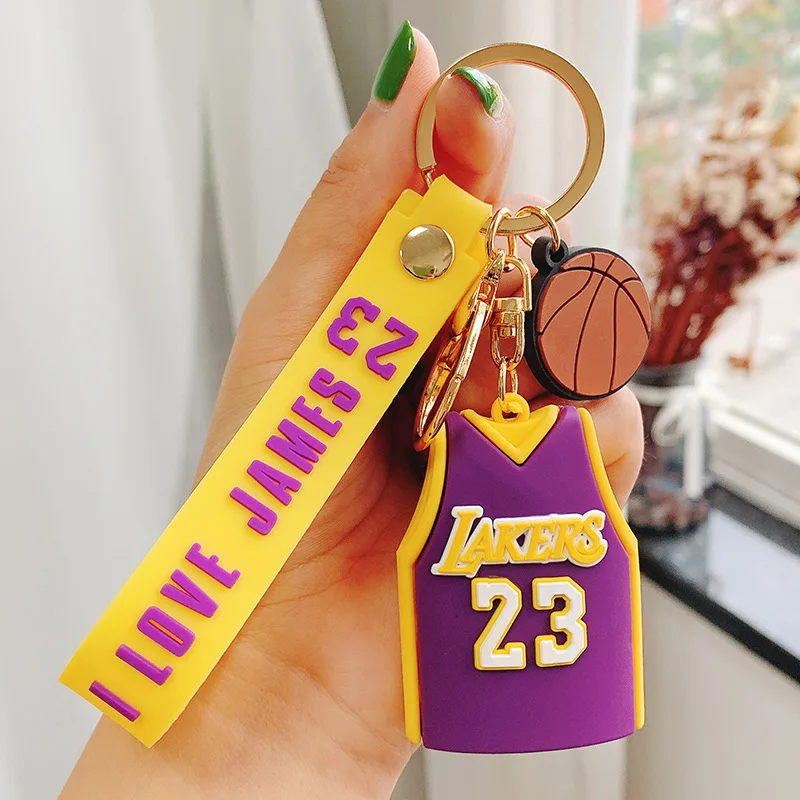 Creative Male Personality KeychainJersey Key Chain Basketball Pendant Doll Bag PendantTwenty-Four Number Key Ring Boylikesgift
Creative Male Personality KeychainJersey Key Chain Basketball Pendant Doll Bag PendantTwenty-Four Number Key Ring Boylikesgift