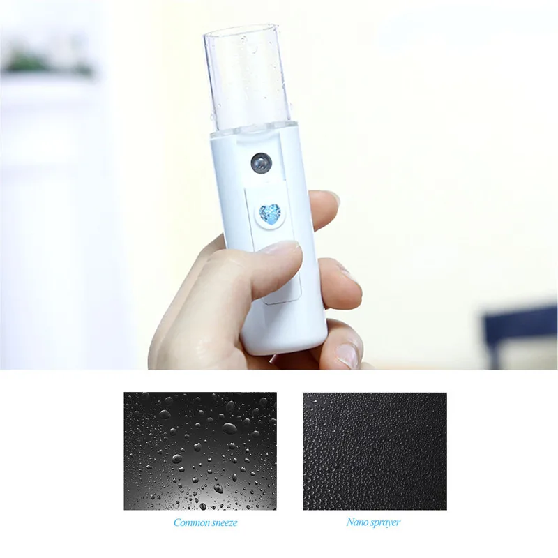 Usb 20Ml Face Steamer Nano Mister Face Spraye Skin Moisturizing Hydrating Facial Spa Machine Pore Cleaner Beauty Skin Care
Usb 20Ml Face Steamer Nano Mister Face Spraye Skin Moisturizing Hydrating Facial Spa Machine Pore Cleaner Beauty Skin Care
