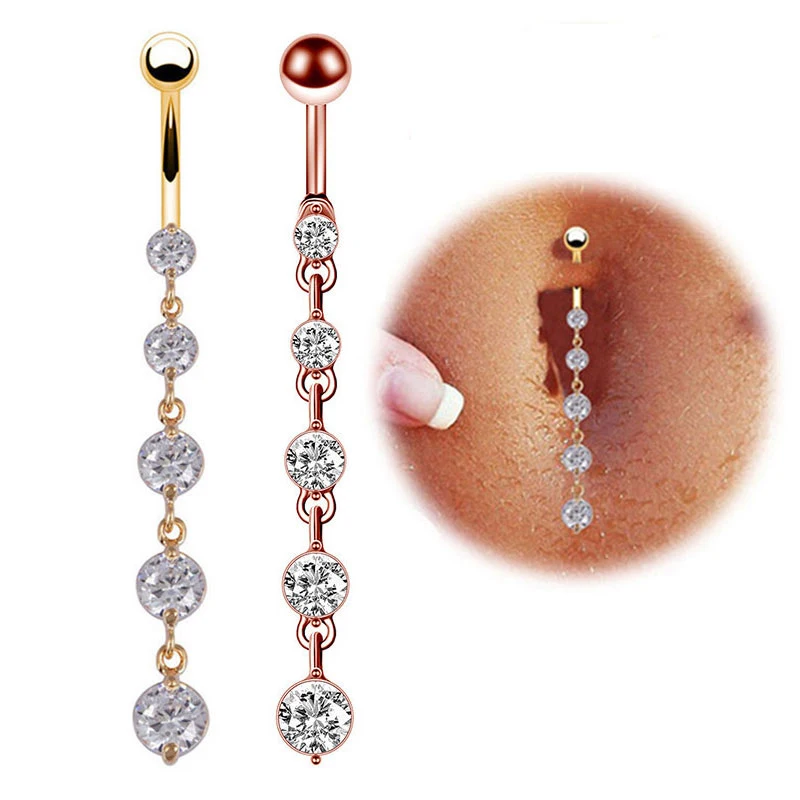 1pc Sexy Rhinestone Belly Button Ring Navel Belly Piercing Crystal Surgical Steel Woman Body Jewelry Barbell Women Accessories
1pc Sexy Rhinestone Belly Button Ring Navel Belly Piercing Crystal Surgical Steel Woman Body Jewelry Barbell Women Accessories