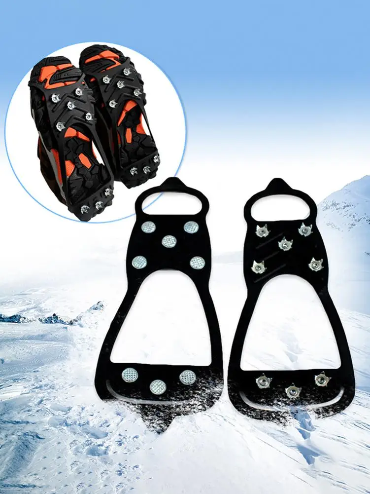 8-tooth Outdoor Shoe Covers Non-slip Shoe Covers Outdoor Crampons Shoe Spikes Climbing Rock Climbing Walking On Snow
8-tooth Outdoor Shoe Covers Non-slip Shoe Covers Outdoor Crampons Shoe Spikes Climbing Rock Climbing Walking On Snow