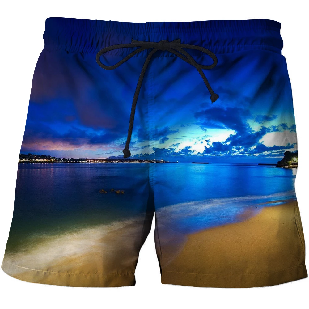 Summer Men's Beach Shorts Nature Scenery 3D Print Streetwear Board Shorts Fashion Male Sportsweat Short Pants Trousers Clothing
Summer Men's Beach Shorts Nature Scenery 3D Print Streetwear Board Shorts Fashion Male Sportsweat Short Pants Trousers Clothing