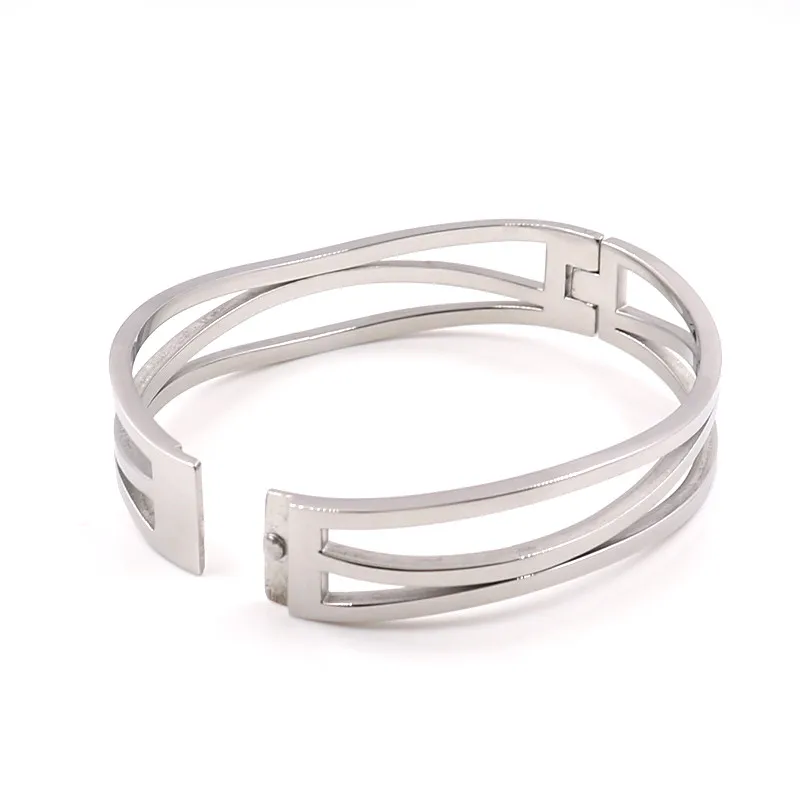 MSX Simple Cuff Cross Bangle & Bracelet Men Bangle Silver Color Bracelets Bangles For Women Men Jewelry Wholesale
MSX Simple Cuff Cross Bangle & Bracelet Men Bangle Silver Color Bracelets Bangles For Women Men Jewelry Wholesale